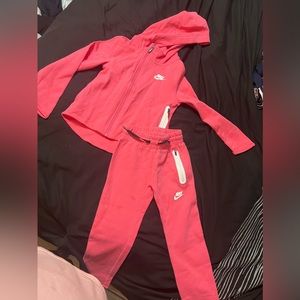 Raspberry Kids Nike Tech Suit
